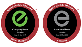 approval and activated stamps uptime institute